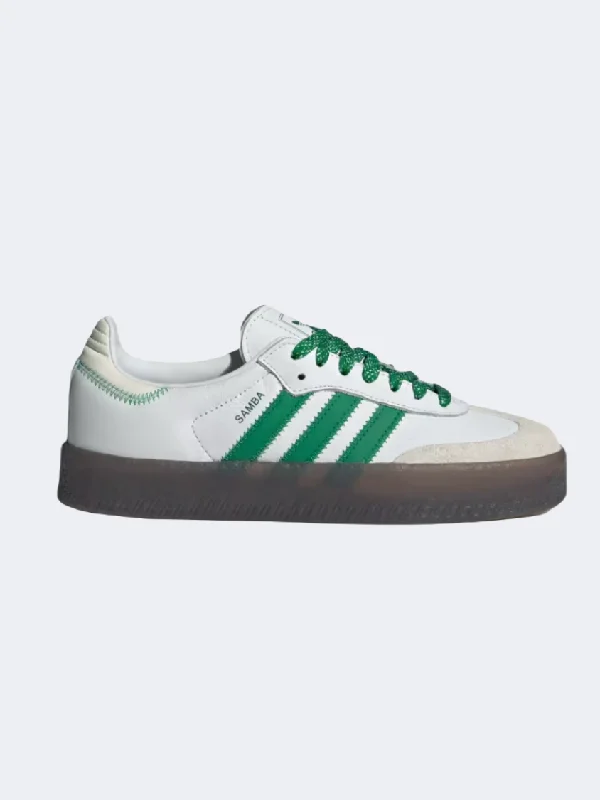 Adidas Sambae Women Original Shoes White/Green