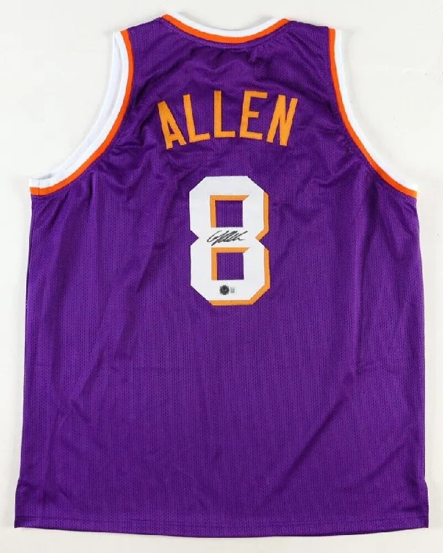 Grayson Allen Signed Phoenix Suns Jersey /Beckett / 2015 NCAA National Champs