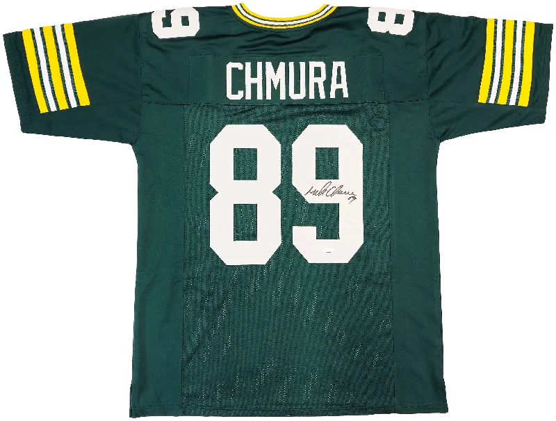 Green Bay Packers Mark Chmura Autographed Green Jersey JSA Stock #234523