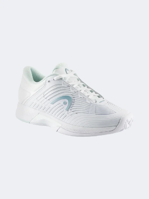 Head Revolt Pro Women Tennis Shoes White/Aqua