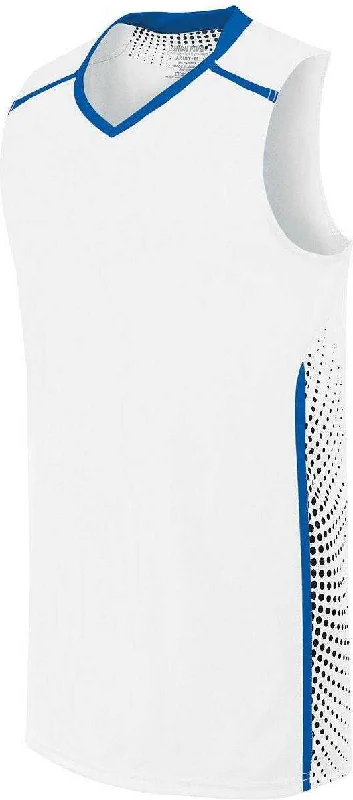 High Five 332392 Womens Comet Jersey  - White Royal Black