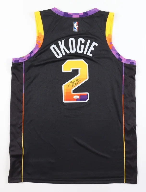 Josh Okogie Signed Phoenix Suns Jersey (JSA COA) 2019 1st Round Draft Pick