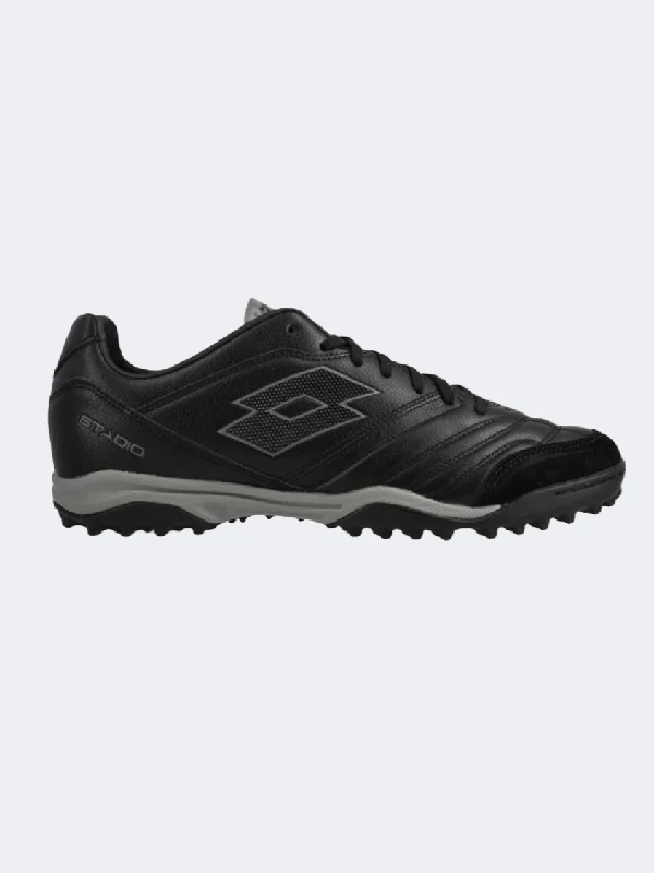 Lotto Stadio 300 Ii Men Turf Shoes Black/Grey