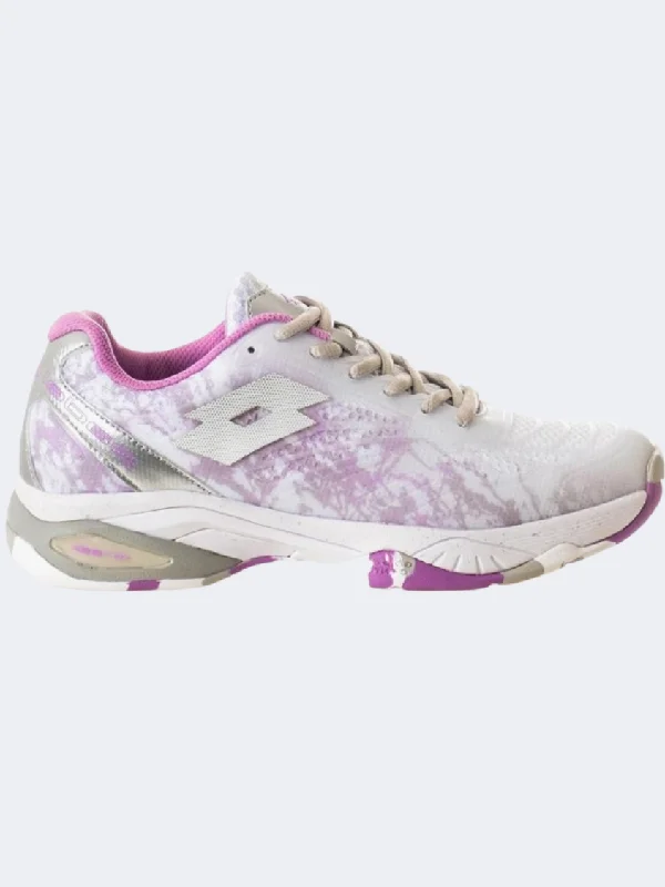 Lotto Superrapida 200 Iv Women Padel Shoes White/Silver