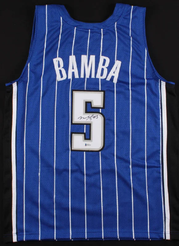 Mo Bamba Signed Magic Jersey (Beckett) Orlando's 2018 1st Round Pick 2018 Draft