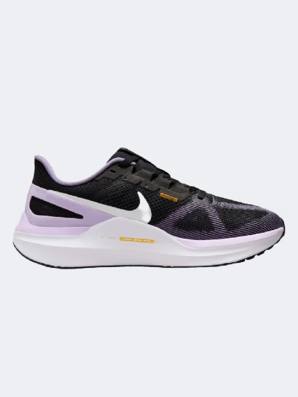 Nike Air Structure 25 Women Running Shoes Black/Lilac/White