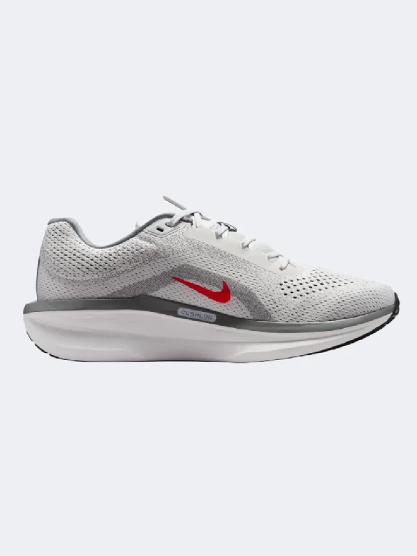 Nike Air Winflo 11 Men Running Shoes Dust/Grey/Red