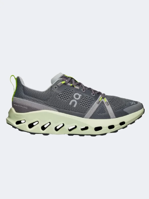 On Cloudsurfer Trail 1 Men Hiking Shoes Iron/Lima