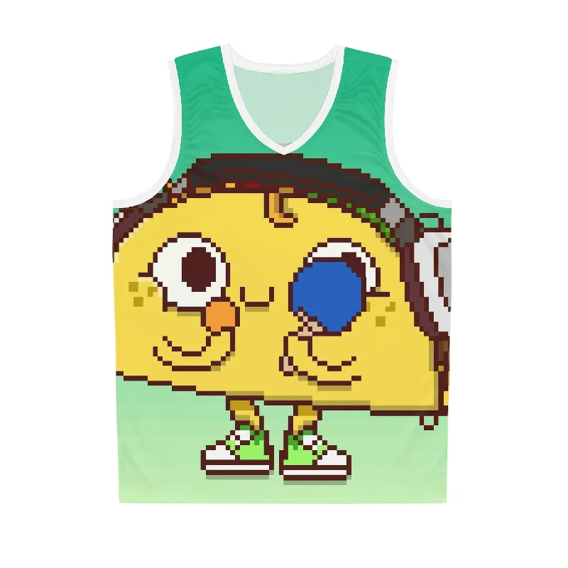 Ping Pong Table Tennis Taco Player Basketball Jersey