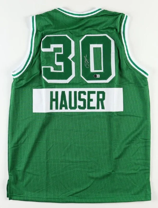 Sam Hauser Signed Boston Celtics Jersey (Beckett) 2024 NBA Champion