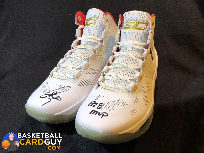 Stephen Curry Autographed All-Star Shoes “B2B MVP” Inscription (FANATICS – Limited Edition of 10)