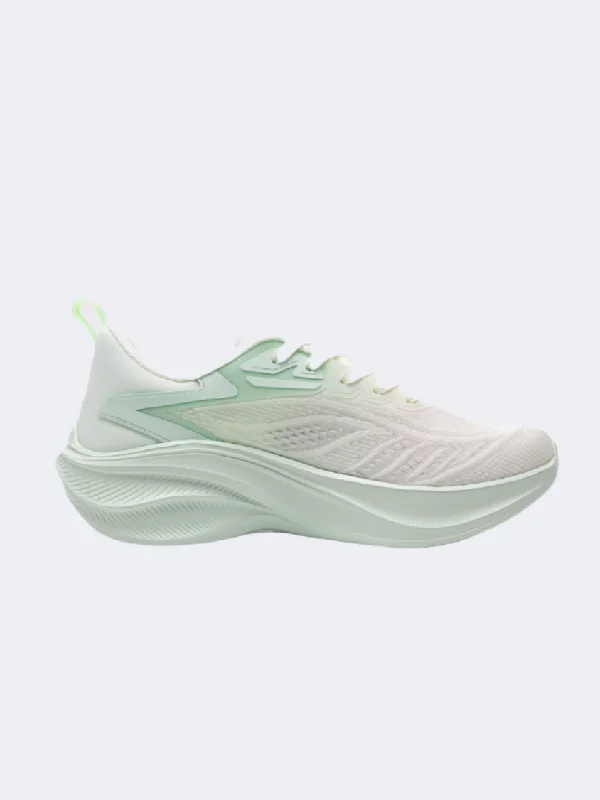 Anta Leaf Women Running Shoes Beige/Light Green