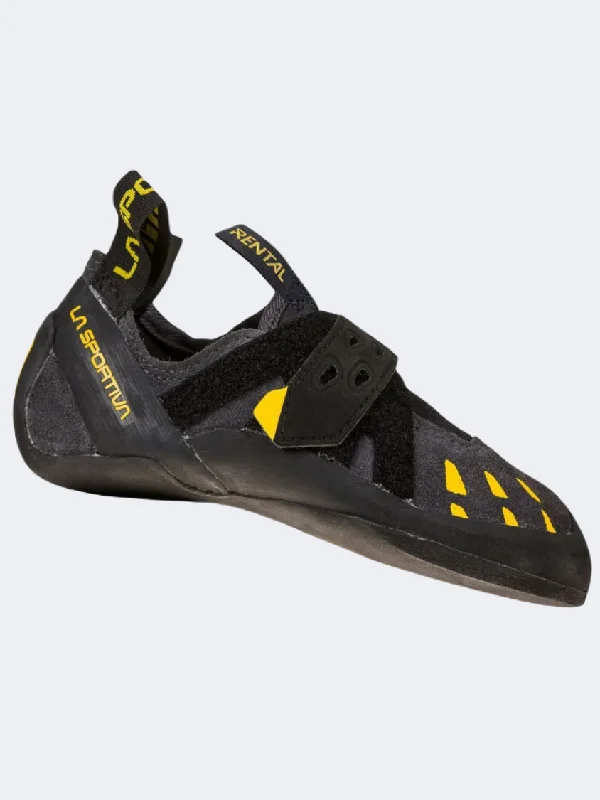 La Sportiva Tarentula Kids Climbing Shoes Carbon/Yellow