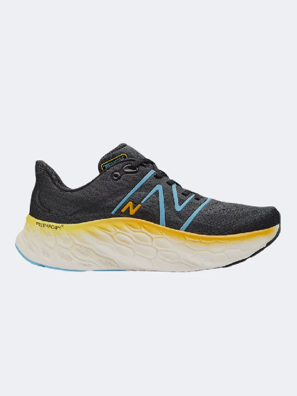 New Balance More Men Running Shoes Black/Blue/Ginger