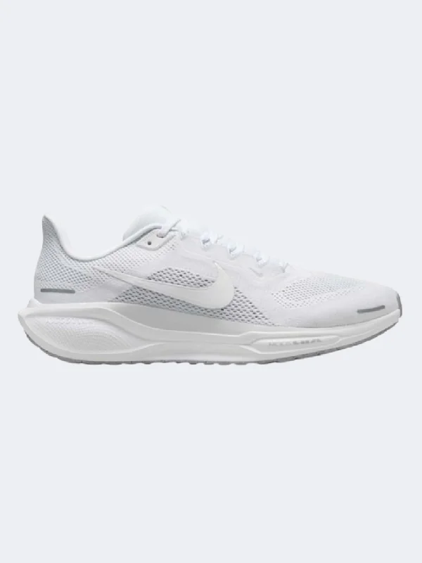 Nike Air Zoom Pegasus 41 Men Running Sneakers White/Met Silver