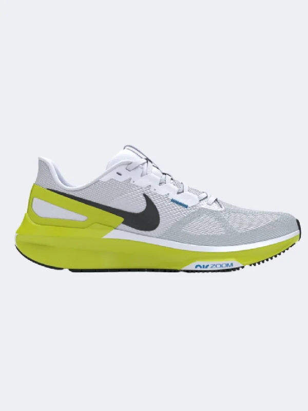 Nike Air Zoom Structure 25 Men Running Shoes White/Cyber/Blue