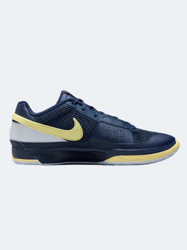 Nike Ja 1 Men Basketball Shoes Navy/Grey/Orange