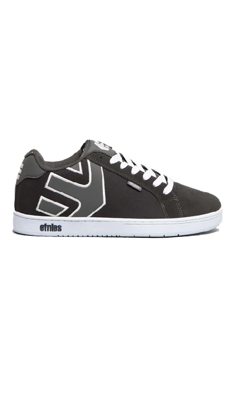 Etnies Fader Mens Shoes Dark Grey/White