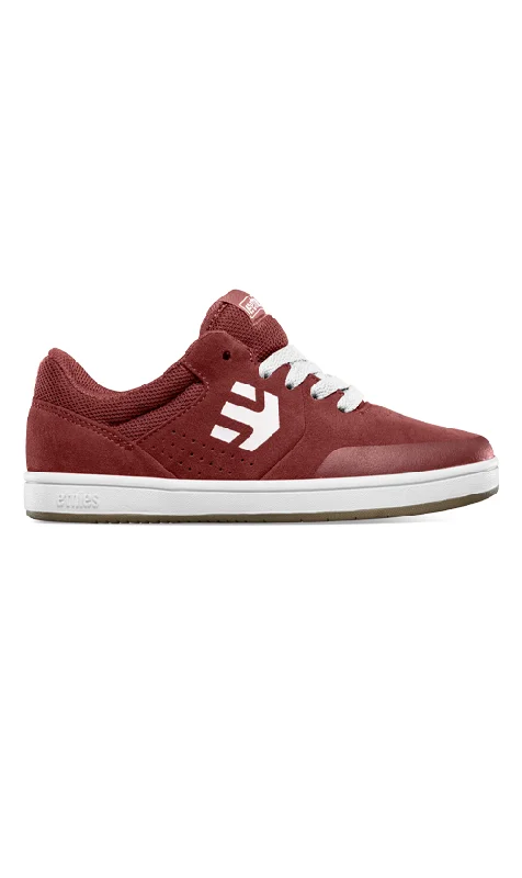 Etnies Marana Youth Shoes Maroon