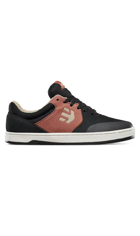 Etnies Marana Shoes Black/Tan/Orange