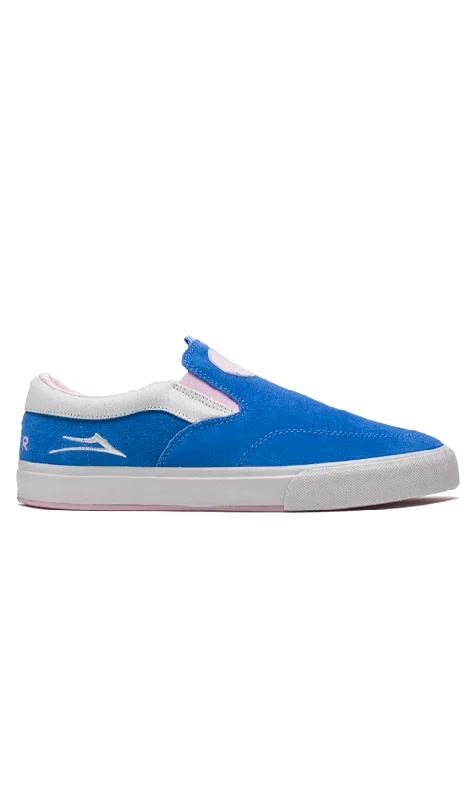 Lakai Owen VLK Suede Mens Shoes Space Blue