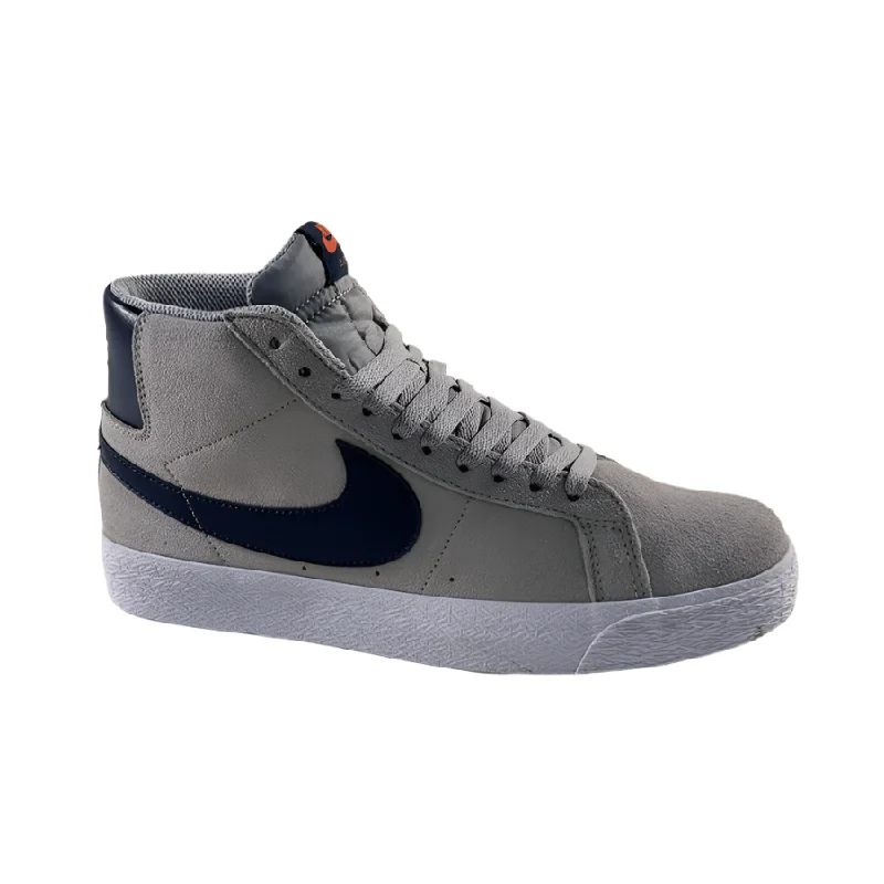 Nike SB Zoom Blazer Mid (Wolf Grey/Midnight Navy)