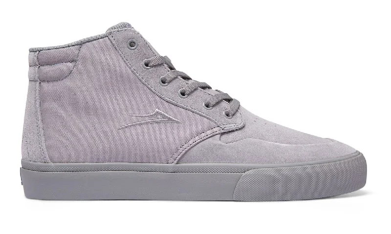 Riley 3 High | Grey Suede