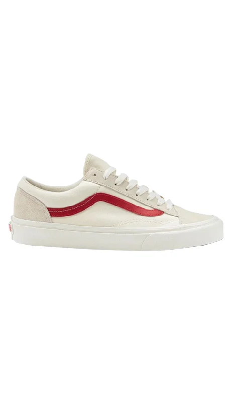 Vans Style 36 Mens Shoes Marshmallow/Racing Red