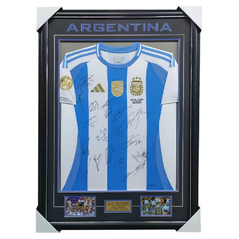 2024 Copa America Champions Team Signed Jersey Framed - 6000