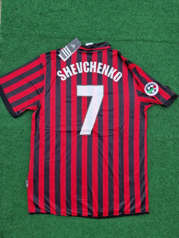 Andriy Shevchenko AC Milan Retro Football Jersey