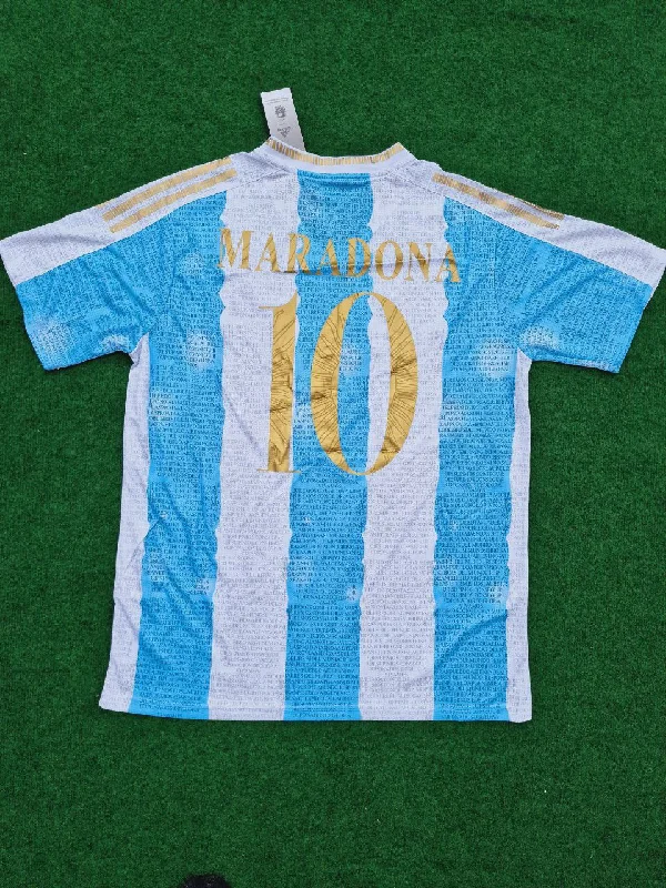 Argentina Commerative Diego Armando Maradona Anniversary  Football Jersey