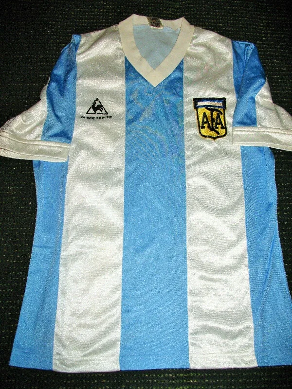 Argentina Le Coq Sportif 1984 1985 Jersey Shirt Trikot Camiseta Maglia M