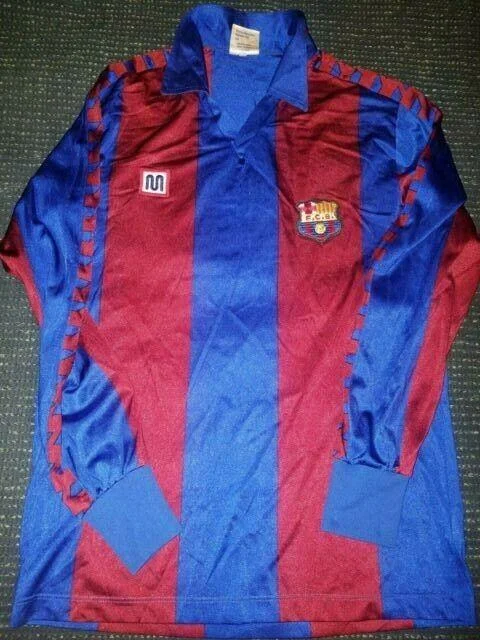 Barcelona Meyba 1984 - 1989 Jersey Shirt Camiseta Maglia M