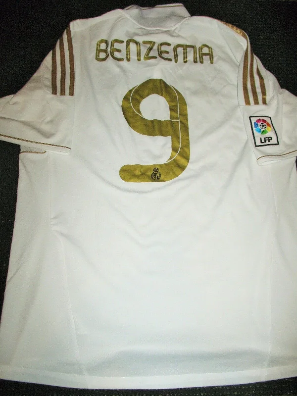 Benzema Real Madrid 2011 2012 Jersey Maillot Camiseta XL