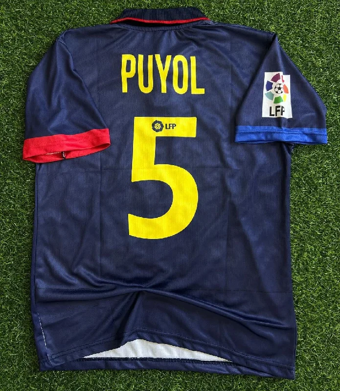 Carles Puyol Barcelona Retro Jersey