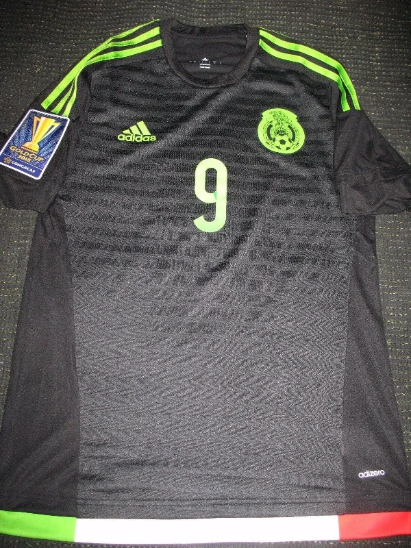 Corona TECATITO Mexico 2015 GOLD CUP MATCH WORN Jersey Camiseta Shirt M