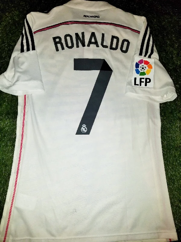 Cristiano Ronaldo Real Madrid 2014 2015 ADIZERO PLAYER ISSUE Jersey Camiseta Shirt M