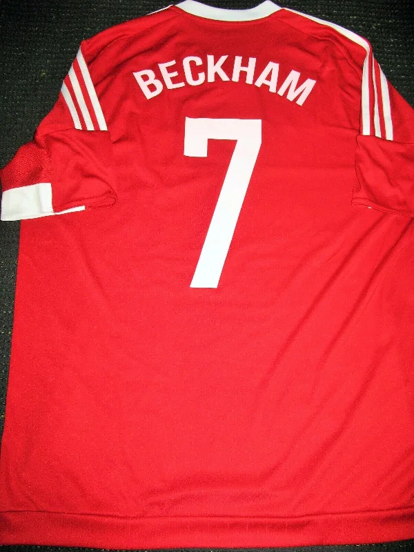 David Beckham MATCH FOR CHILDREN 2015 MATCH ISSUE Jersey Shirt