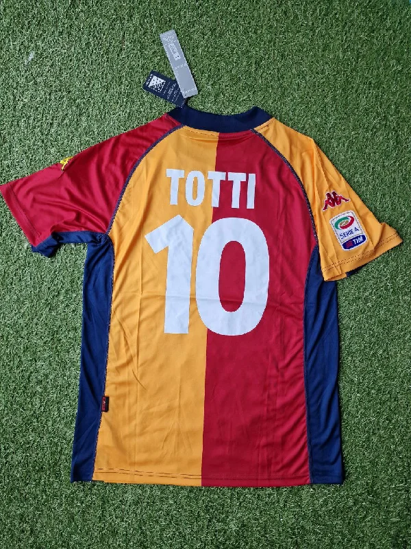 Francesco Totti Roma 2001 2003 Retro Football Jersey