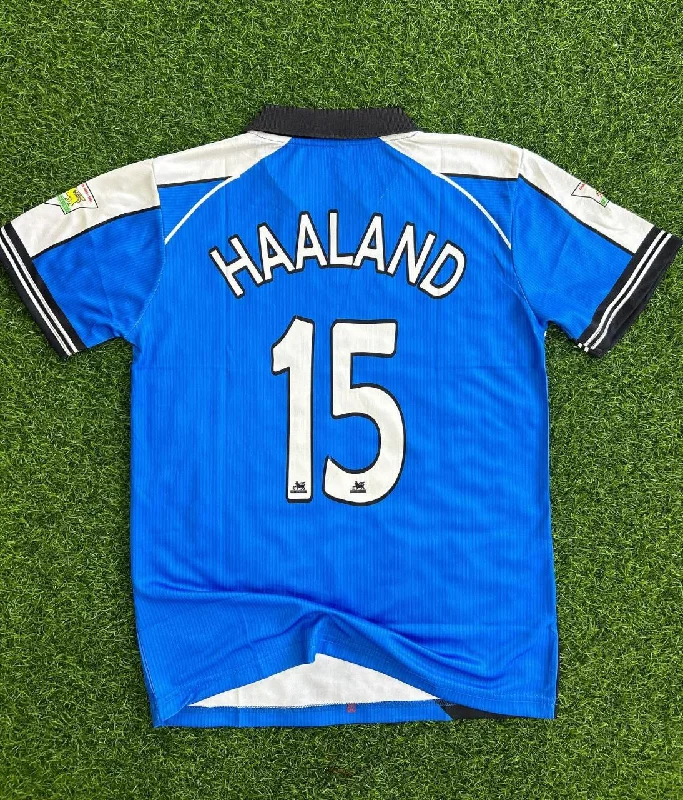 Haaland Manchester City Blue  Retro Jersey