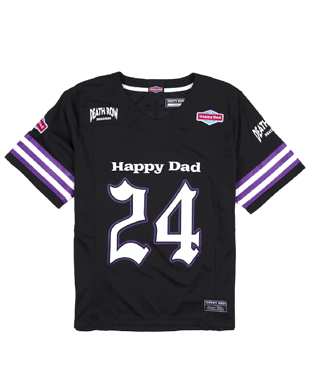 Happy Dad x Death Row Football Jersey '24 (Black)