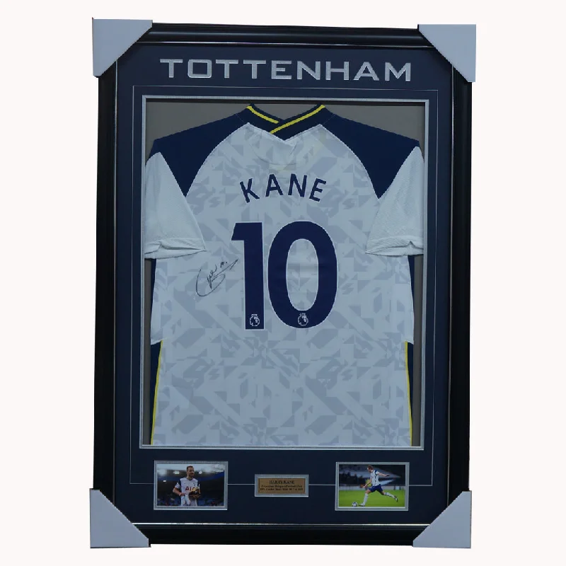 Harry Kane Signed Tottenham Hotspurs Jersey Framed With Photos + COA - 5027