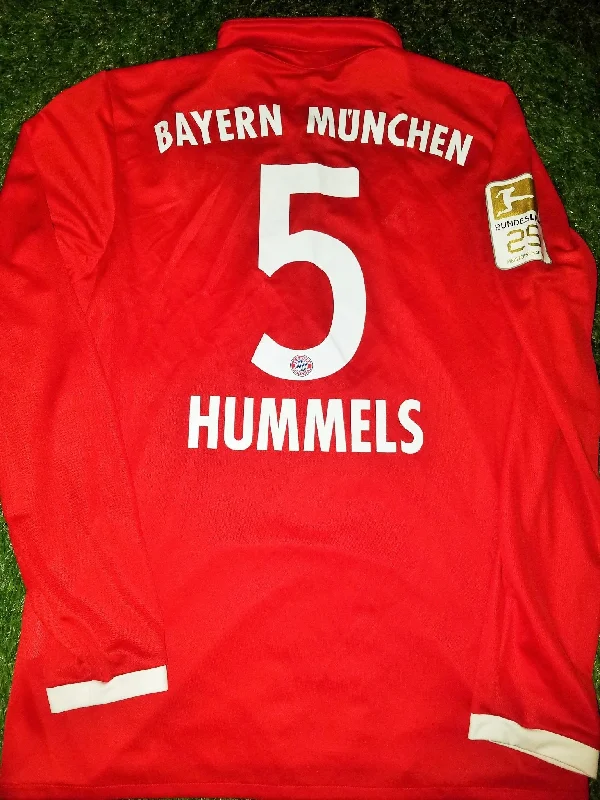 Hummels Bayern Munich 2016 2017 Long Sleeve Jersey Trikot M