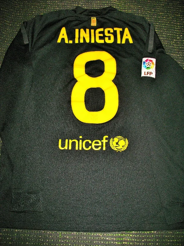 Iniesta Barcelona 2011 2012 Jersey Shirt Camiseta Trikot M