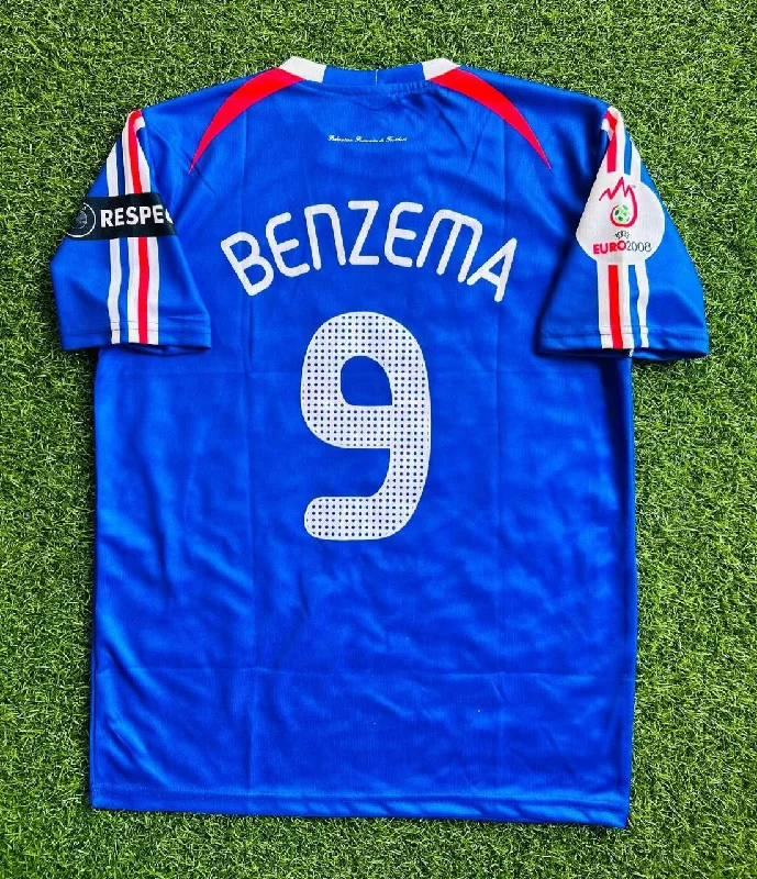 Karim Benzema Euro 2008 France Retro Jersey