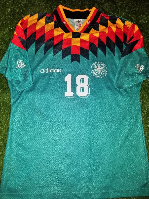 Klinsmann Germany 1994 Green Jersey Shirt Deutschland Trikot M