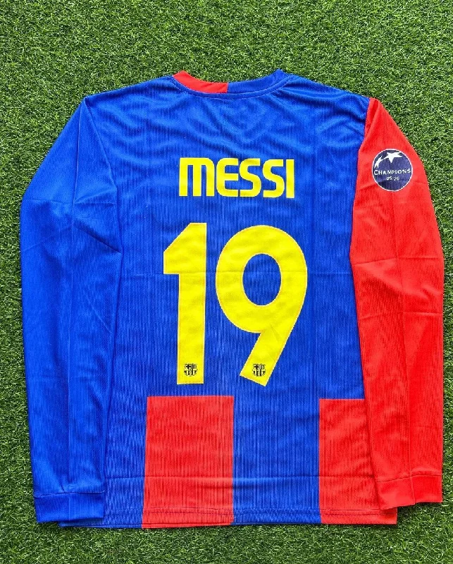 Lionel Messi Barcelona Retro Jersey