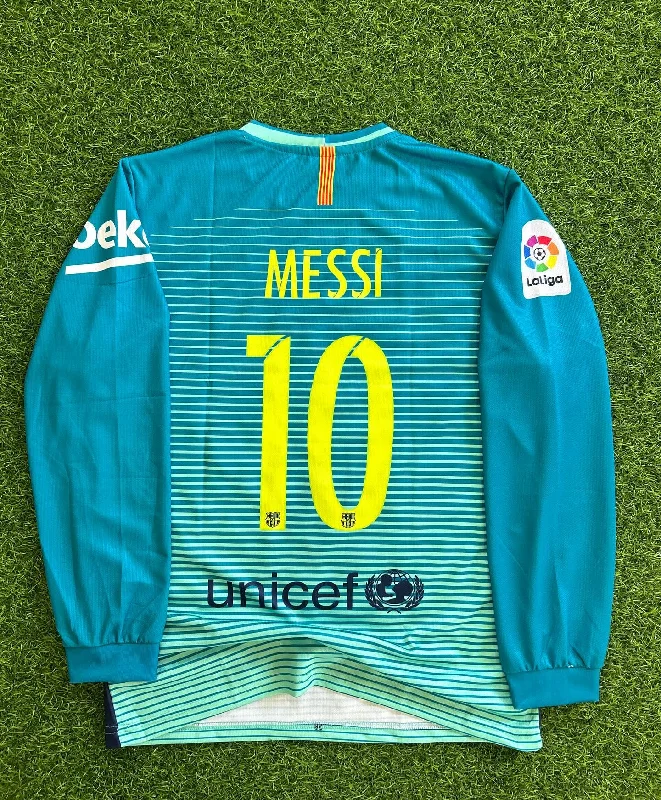 Lionel Messi Barcelona Retro Jersey