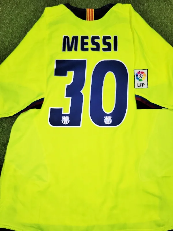 Messi Barcelona 2005 2006 Away Soccer Jersey Shirt XL SKU# 195971