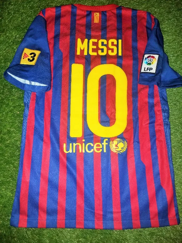 Messi Barcelona 2011 2012 Jersey Shirt Camiseta Maglia S